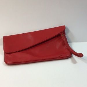 Georgetown design vintage red envelope purse .
